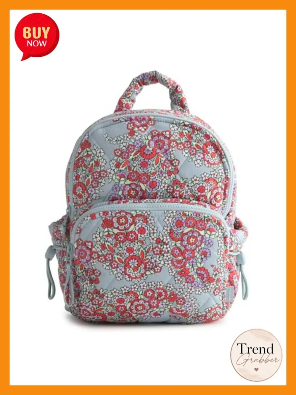 Vera Bradley Featherweight Small Banbury Backpack - Recycled Nylon, Quilted,